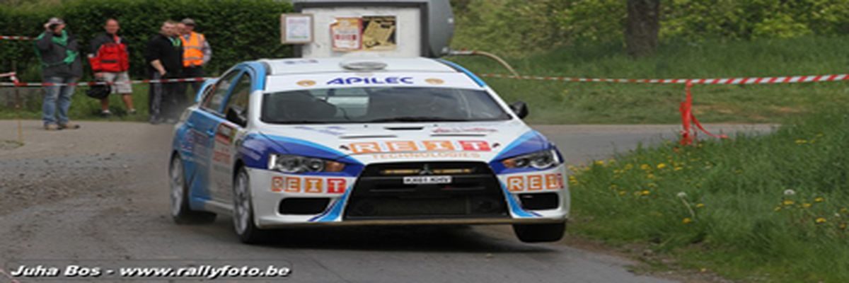 Olivier Collard Rallye de Wallonie 2014